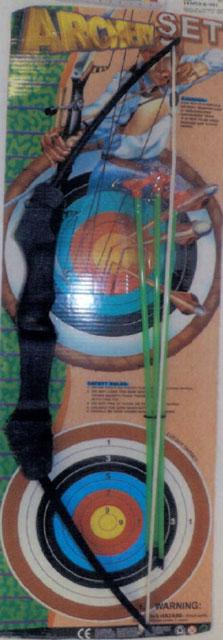 Bow and arrows set