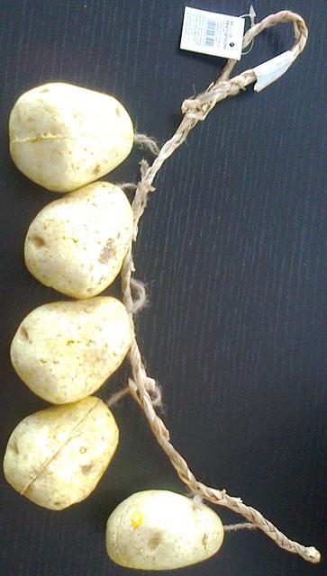 Decorative fruit and vegetables