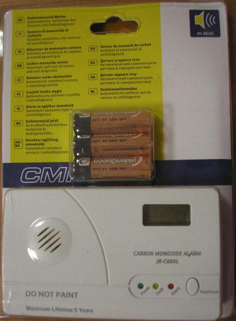 Carbon monoxide detector