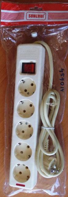 Mains extension lead