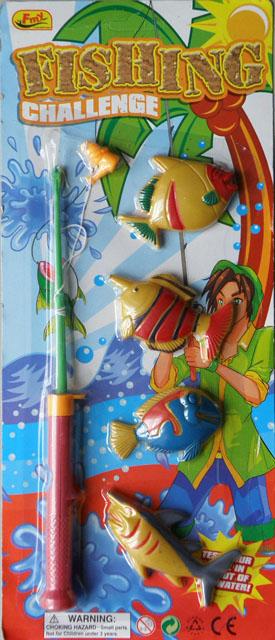 Magnetic fishing set