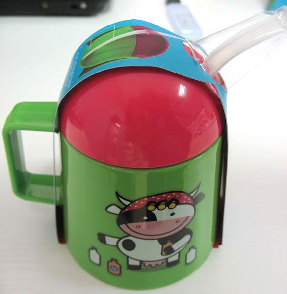 Children's cup with straw