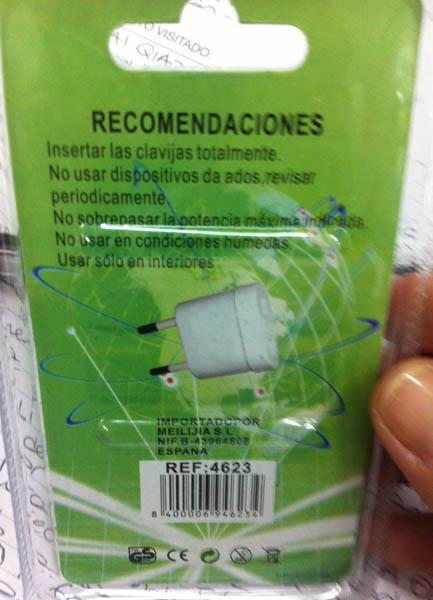 Plug adaptor