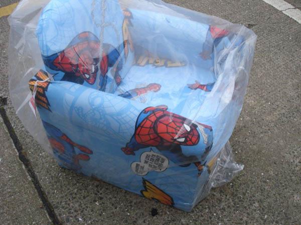 Child's upholstered armchair