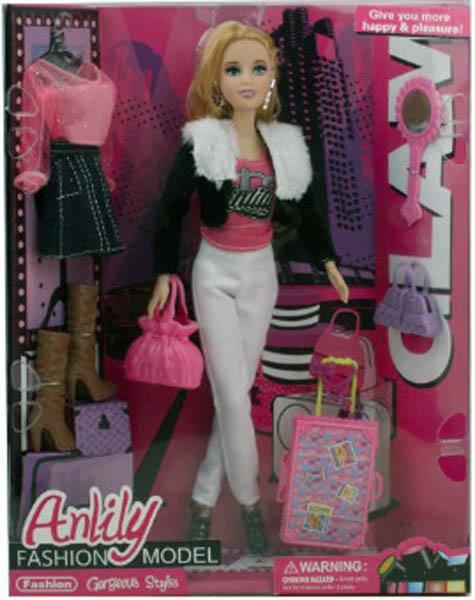Plastic dolls and doll sets