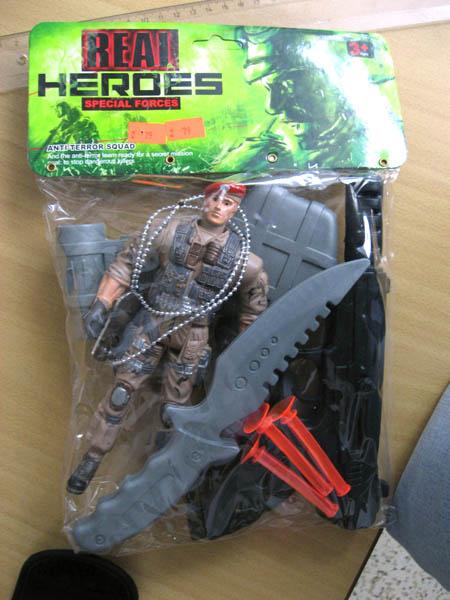 Plastic toy set