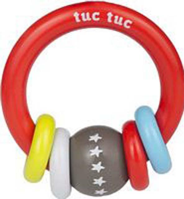 Wooden rattle