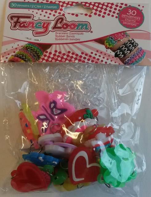 Charms for loom bands