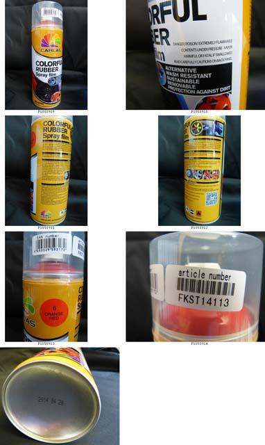 Vinyl spray