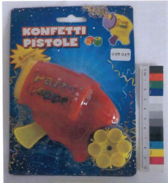 Confetti gun