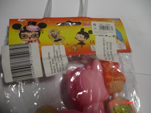 Plastic toy set