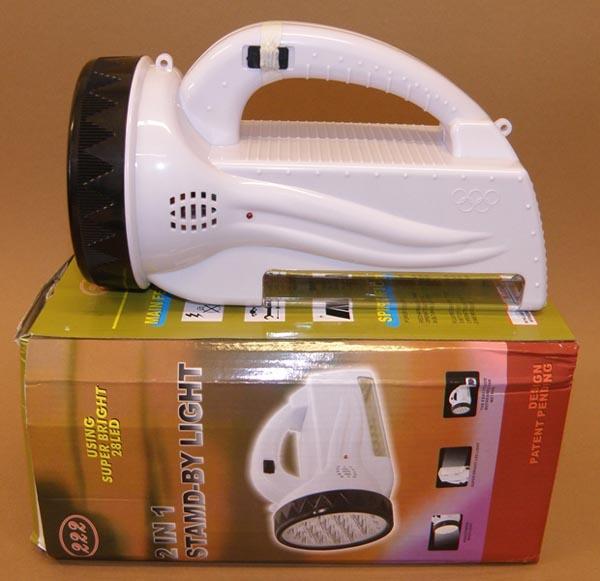 Rechargeable torch