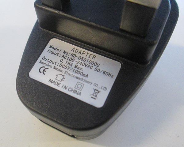 Mobile phone with charger