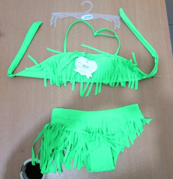 Girls' bikinis