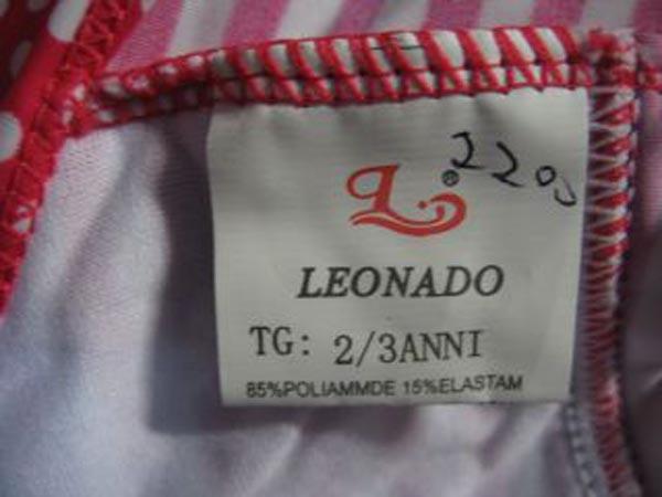 Girls' swimsuit