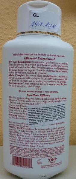 Skin lightening product
