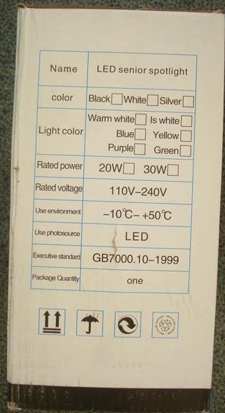 LED spotlight