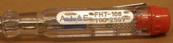 Voltage tester set