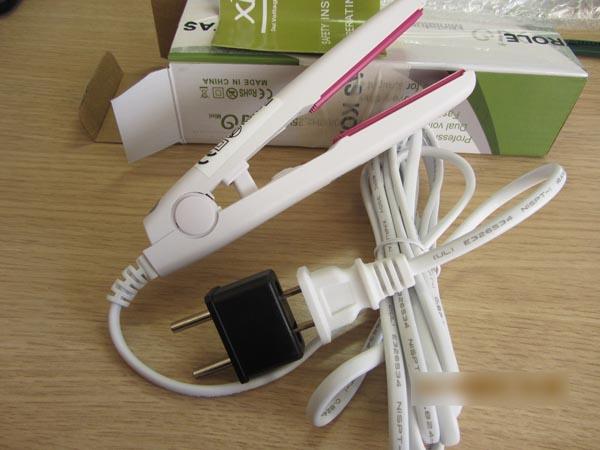 Hair straightener