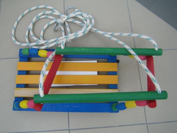 Wooden swing