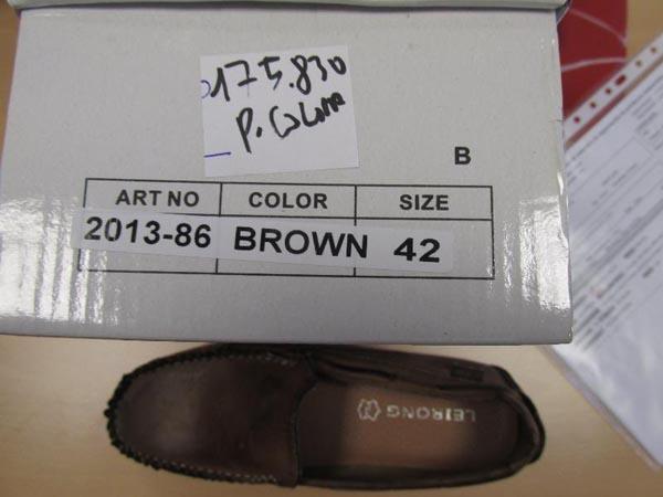 Men's leather shoes