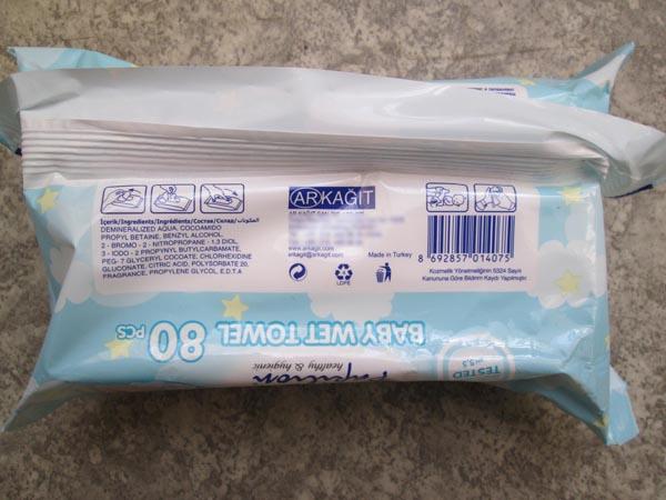 Wet wipes