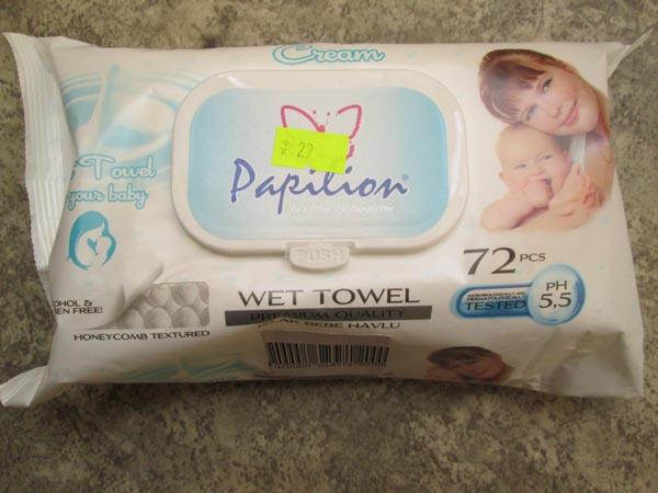 Wet wipes