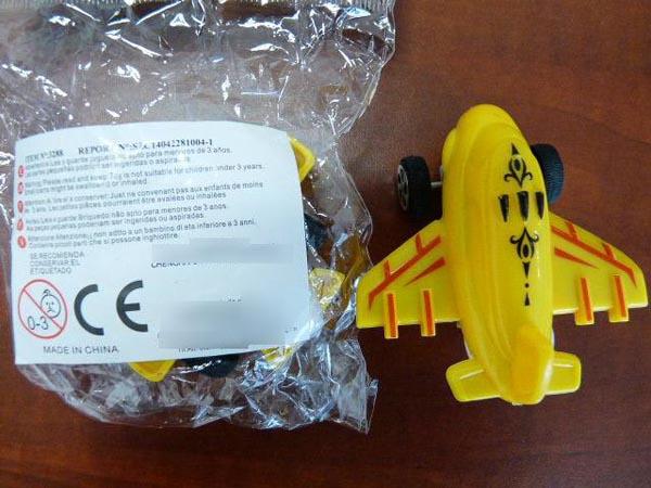 Toy planes and cars