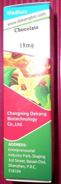 Liquid for e-cigarettes