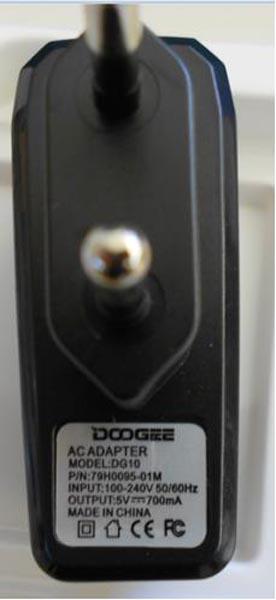 Mobile phone with charger