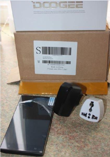 Mobile phone with charger