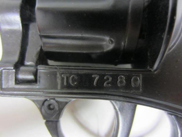 Toy metal pistol