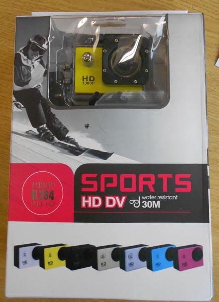 Sports video camera