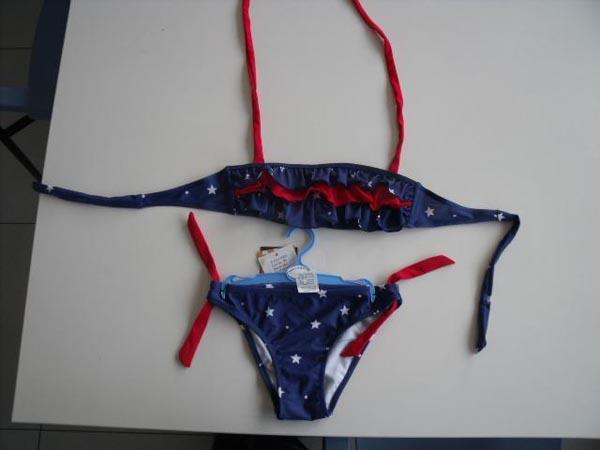 Girls' bikinis
