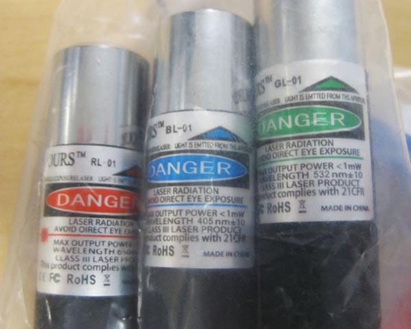 Laser pointers
