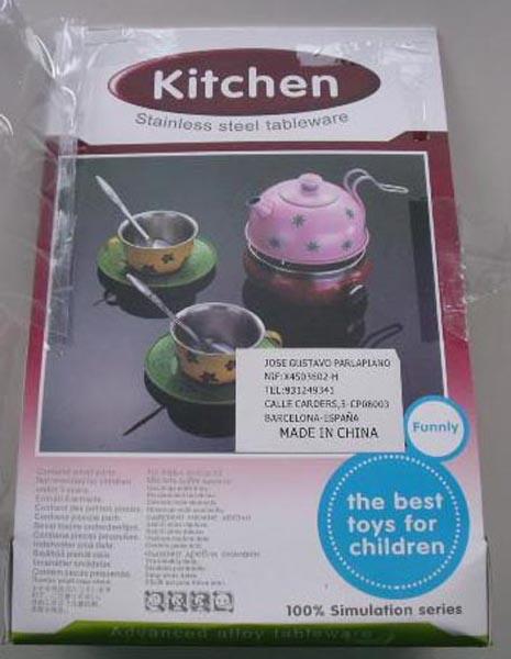 Kitchen toy set