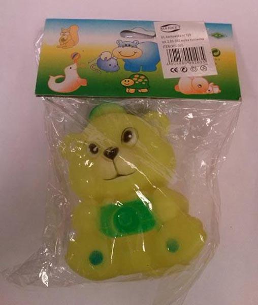 Plastic bath toy