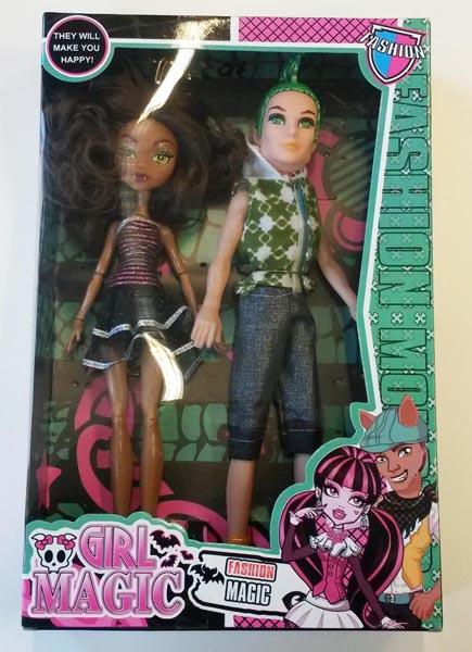 Plastic dolls