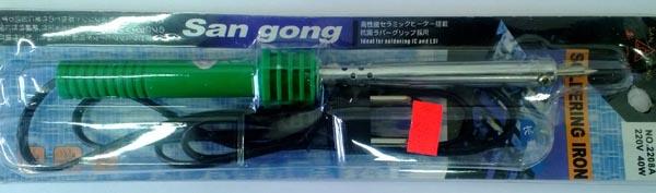 Electrical soldering iron