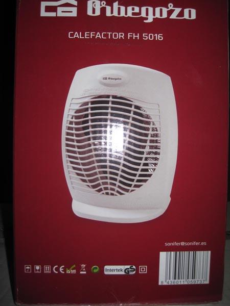 Fan heater