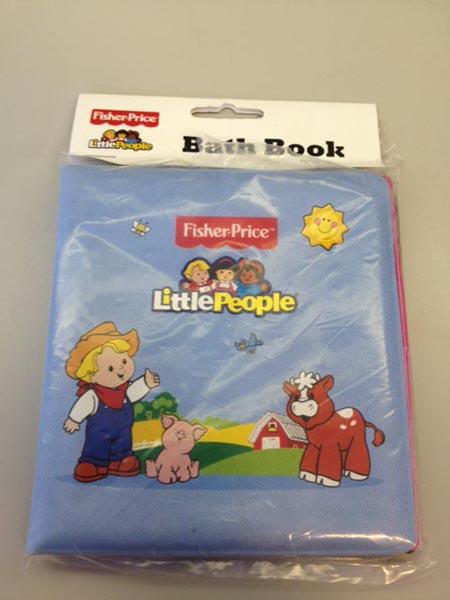 Plastic bath book