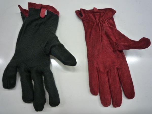 Leather gloves