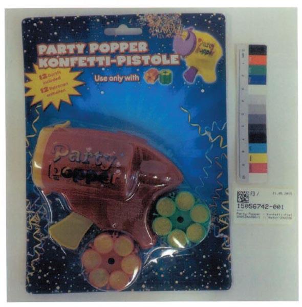 Confetti gun