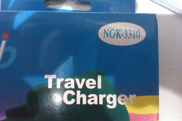 Mobile telephone charger