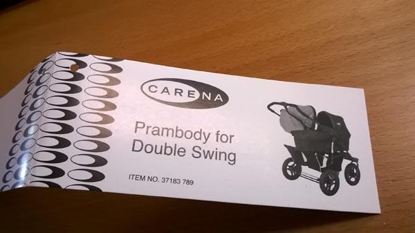 Mattress for carry cot