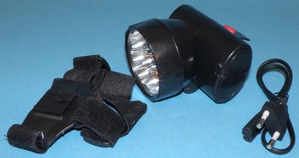 Rechargeable head torch