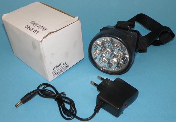 Rechargeable headlight