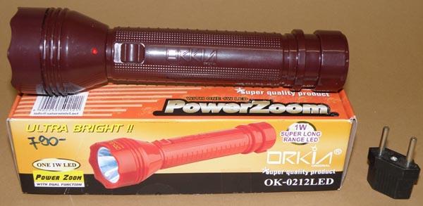 Rechargeable torch