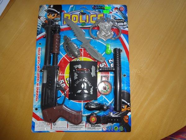 Toy police set