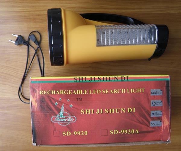 Rechargeable torch